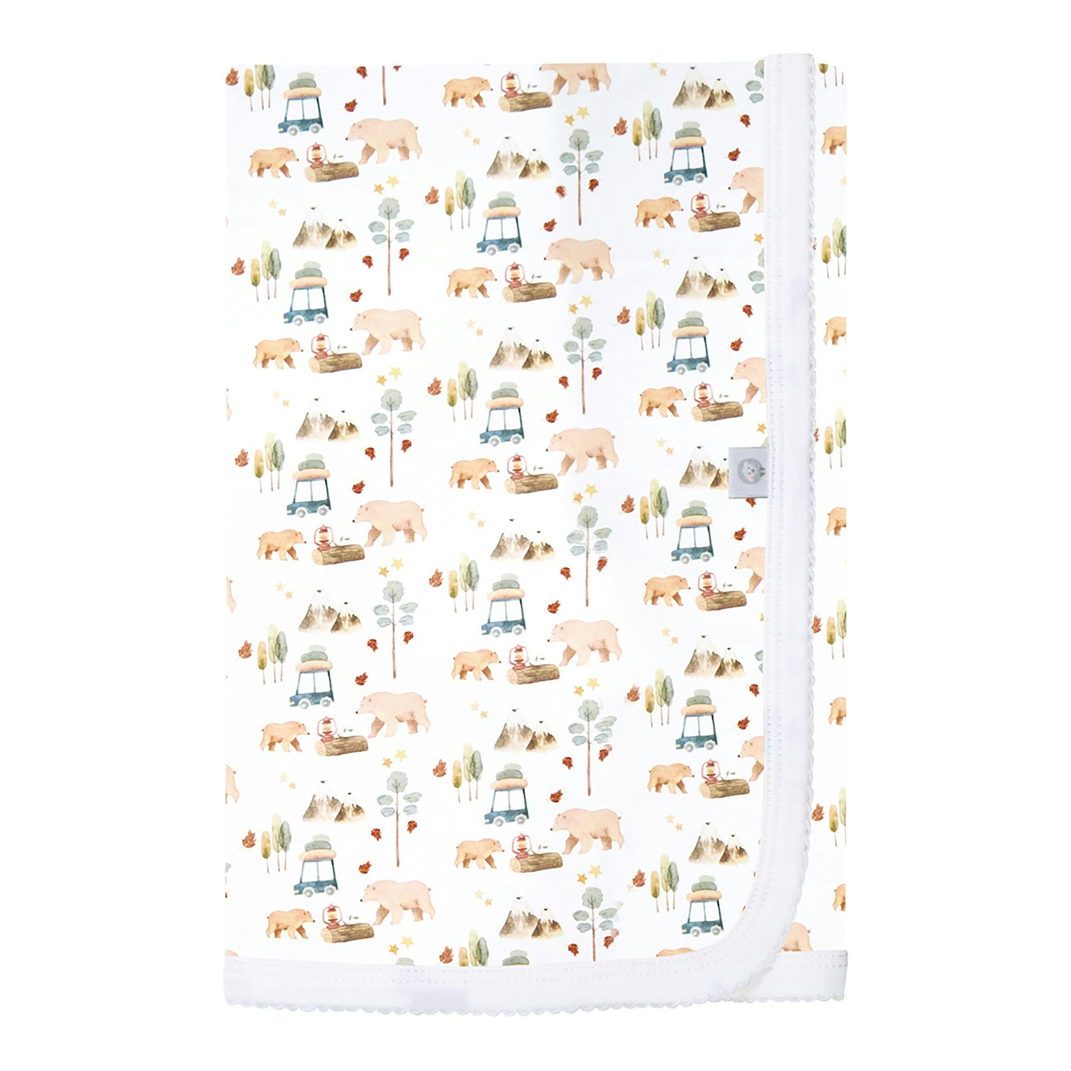 Forest Adventure Pima Cotton Baby Blanket