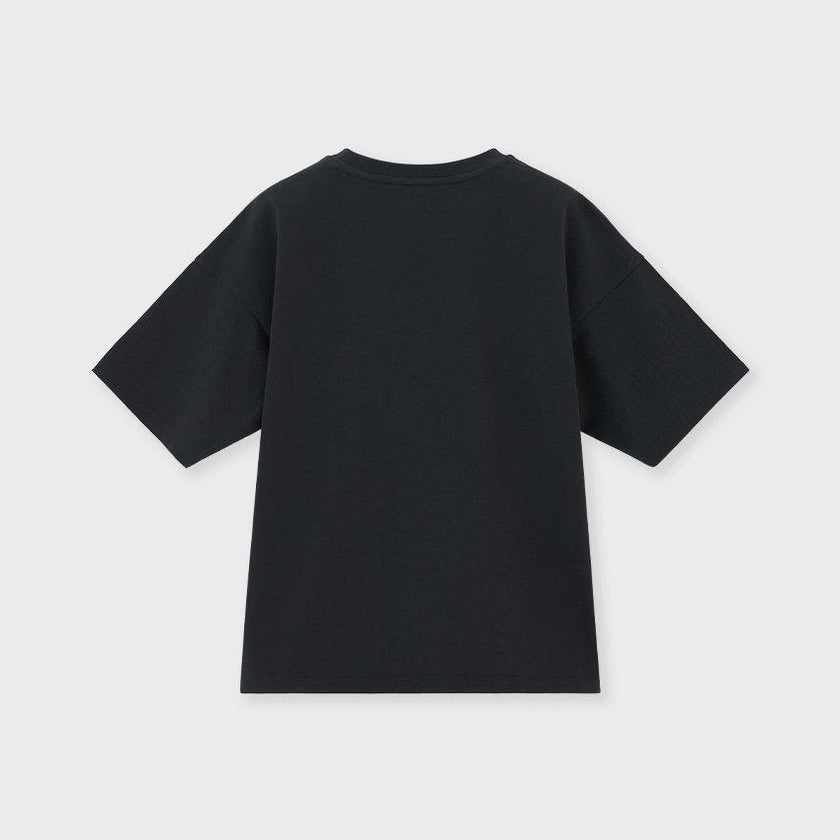 Relaxed Organic Cotton T-Shirt With SOW Embroidery
