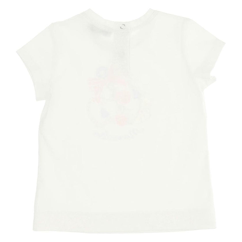 Cream Ocean Theme Logo T-Shirt