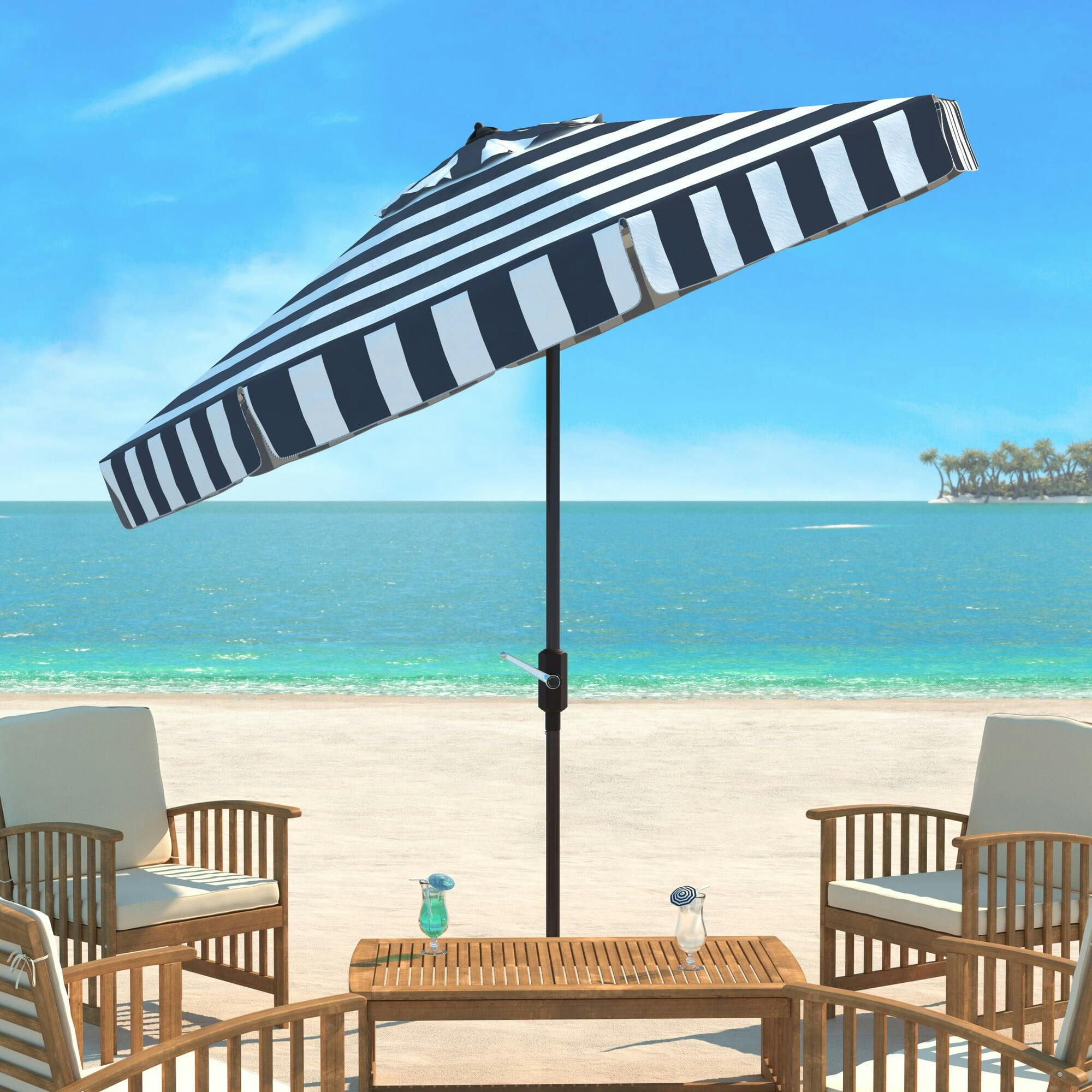 Elsa Canopy Stripe Patio Umbrella