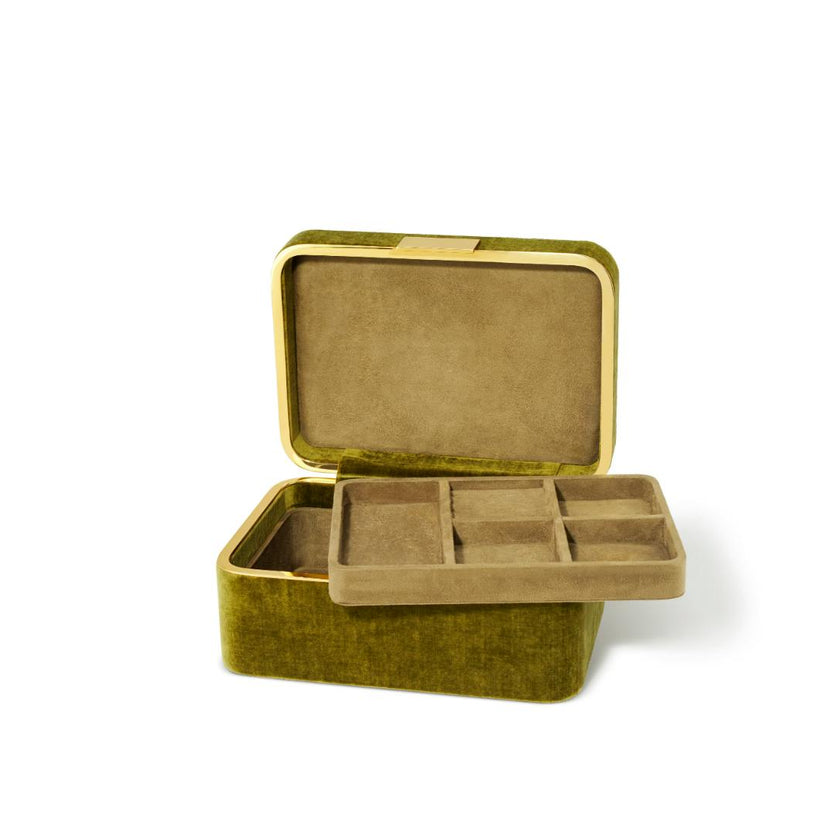 Beauvais Velvet Jewelry Box