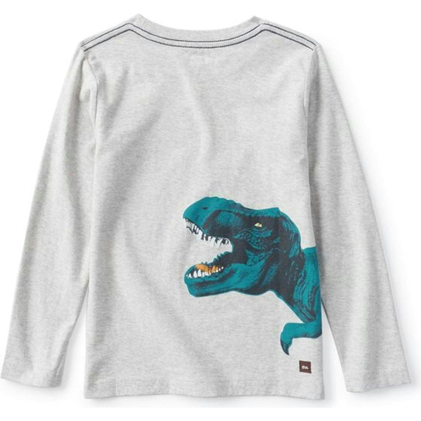 Flexin' Rex Graphic Tee, Grey