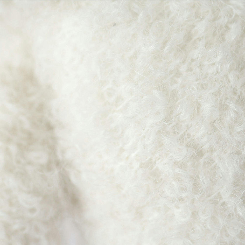 Baby bouclé bear (ivory)
