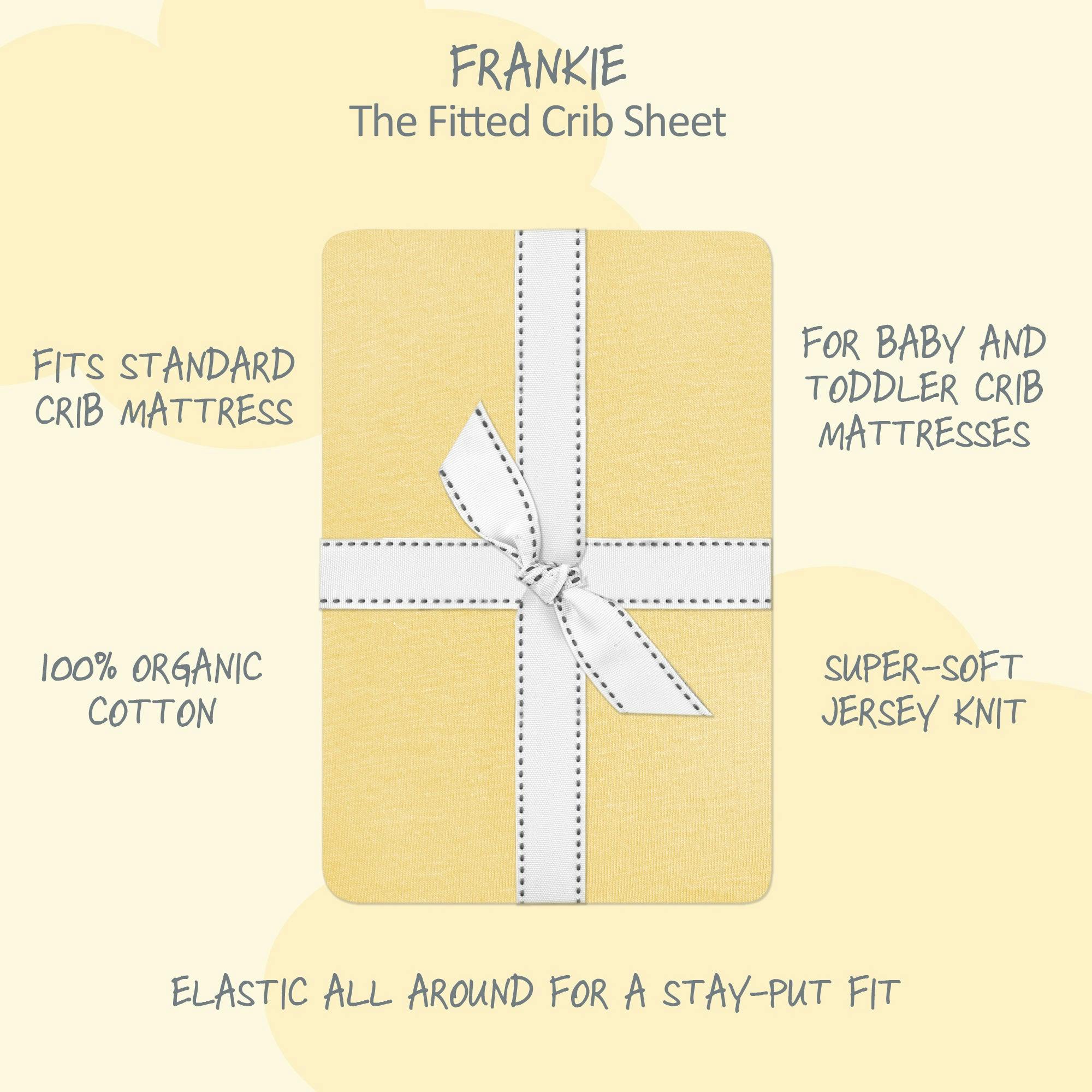 FRANKIE Fitted Crib Sheet