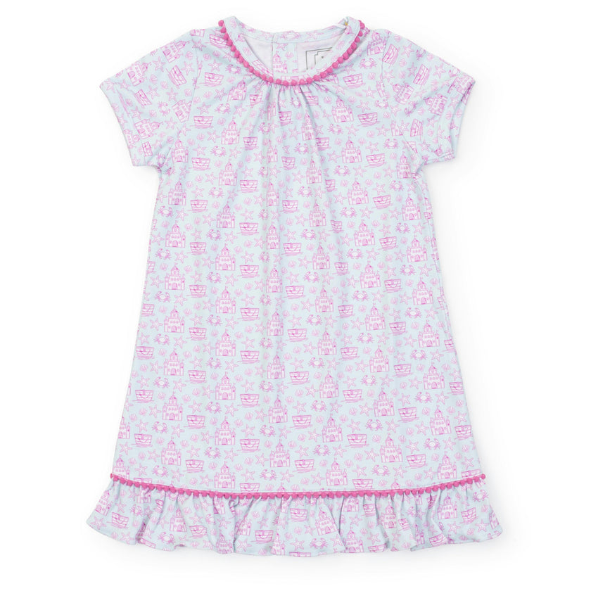 Camden Girls' Dress Sandcastles Pink