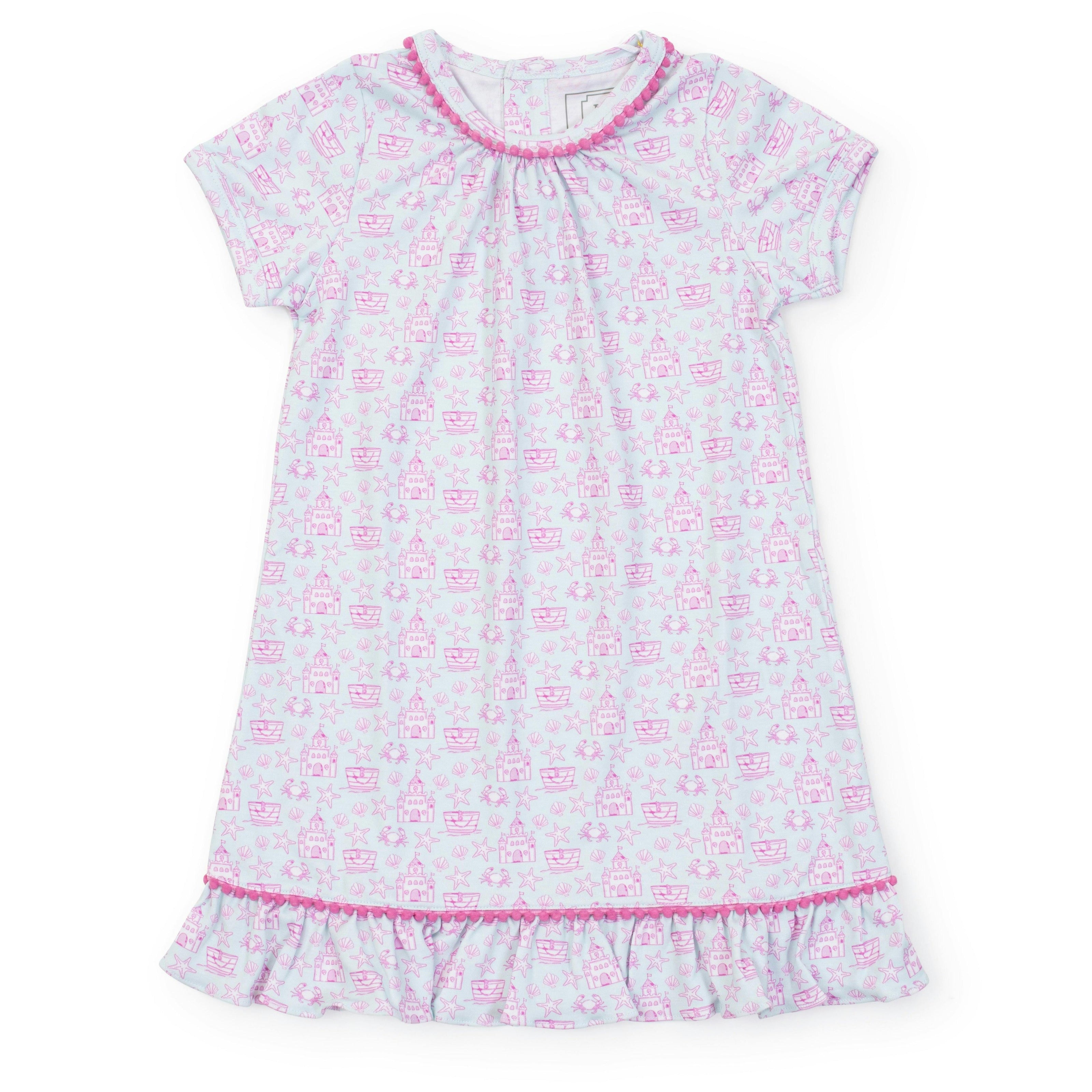 Camden Girls' Dress Sandcastles Pink