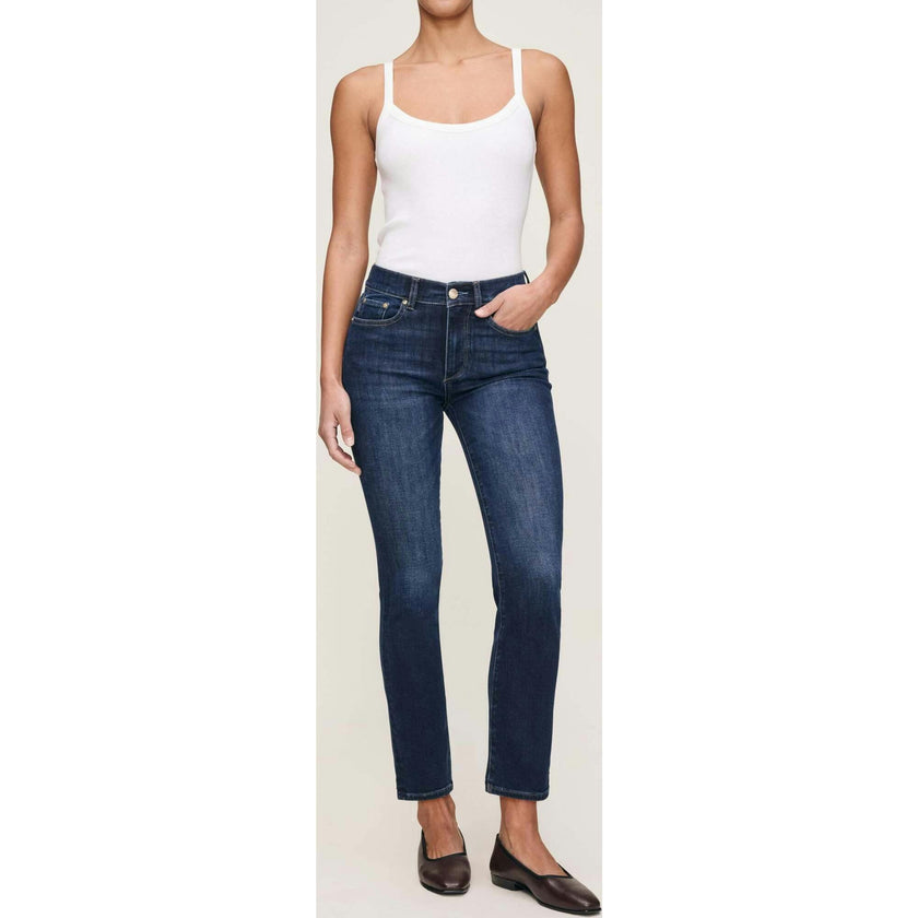 Mara Straight Mid Rise Instasculpt™ Ankle Jeans  Eastside