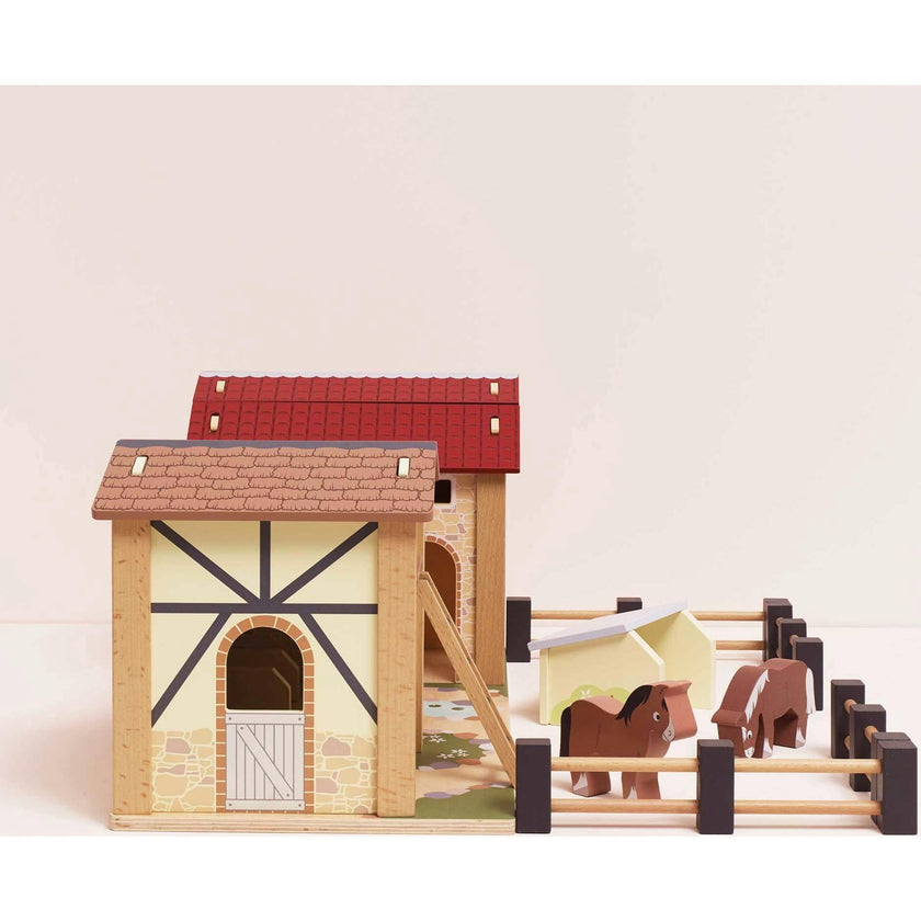 Wooden Farmyard Stables