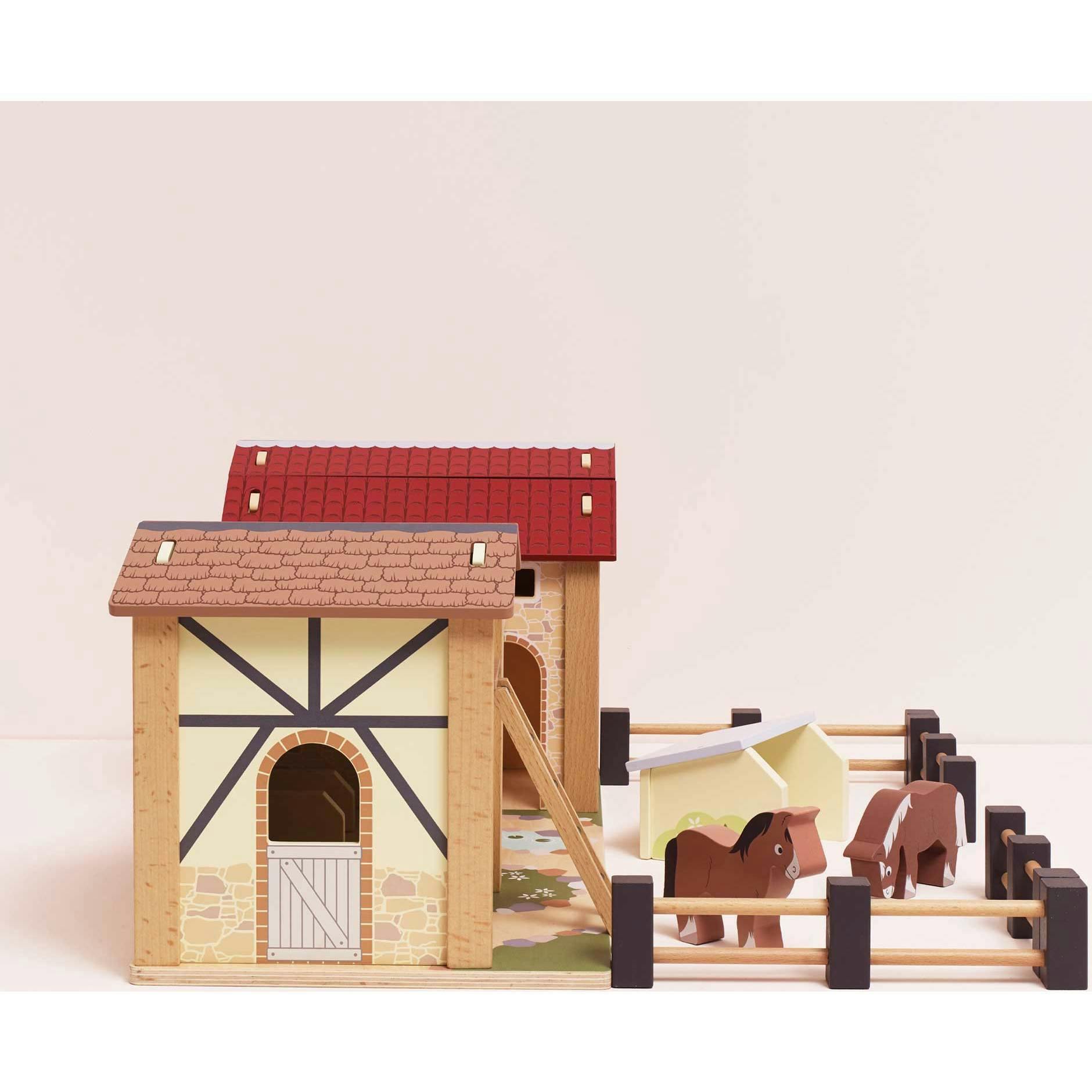Wooden Farmyard Stables