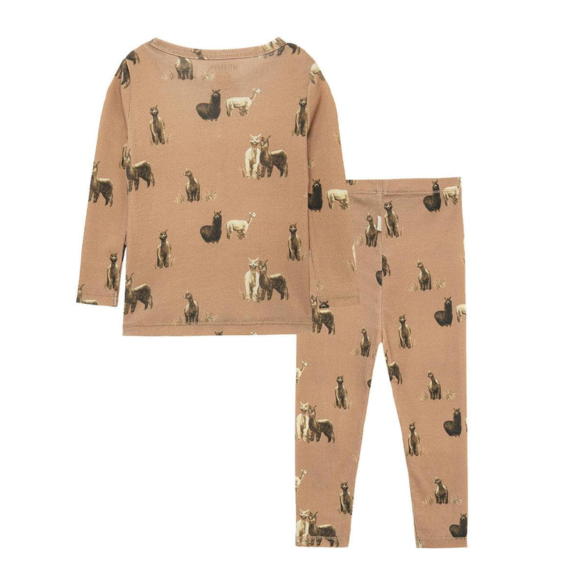 Organic Cotton Long Sleeve Two Piece Pajama Set