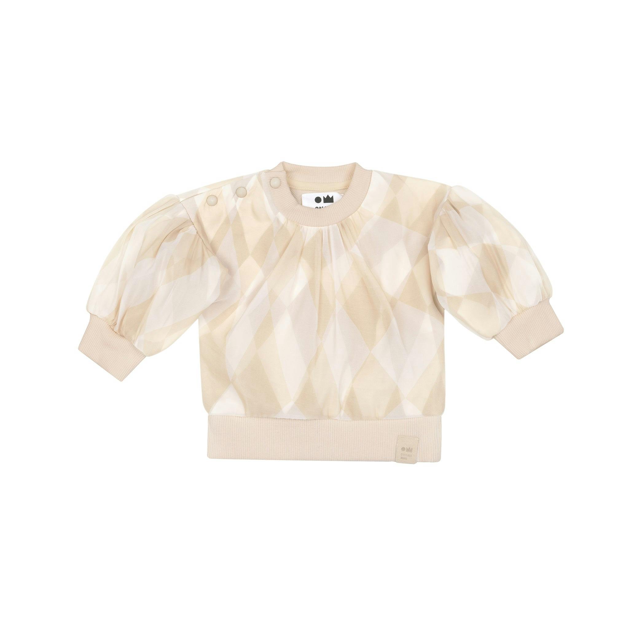 Baby Tulle & Terry Sweatshirt