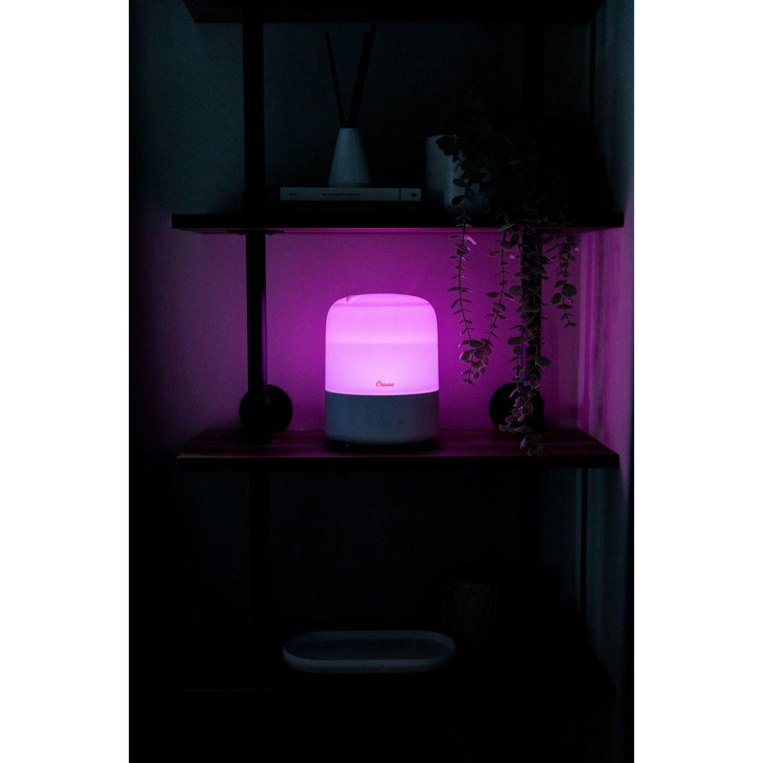 3 in 1 Compact Humidifier - 0.5 Gallon with Sleep Support Light & Aroma Diffuser