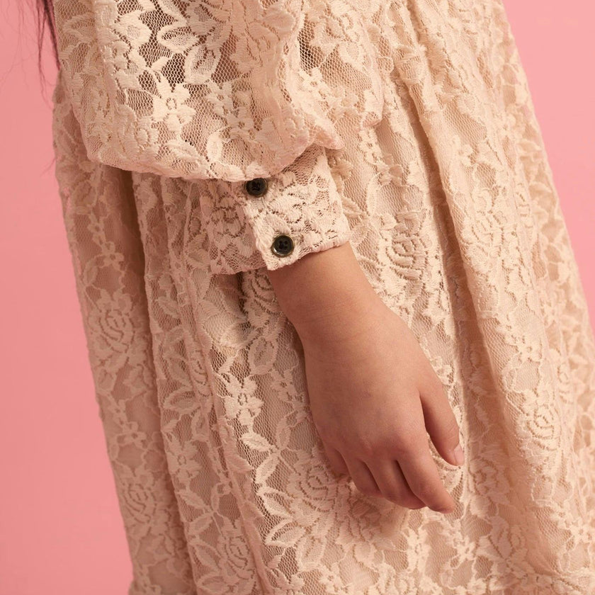 Lace Dress Light Pink
