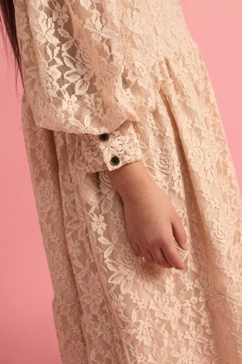 Lace Dress Light Pink