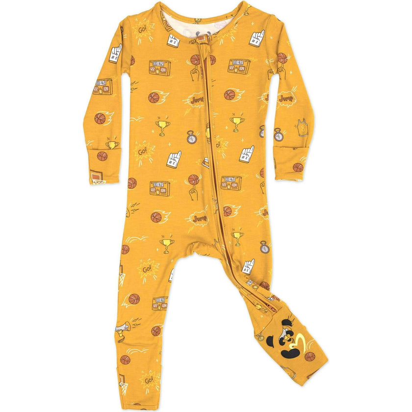 Basketball Bamboo Convertible Footie