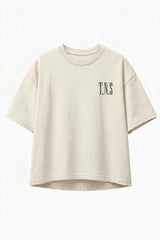 Mochi Teen T-Shirt Black Iris Embroidery