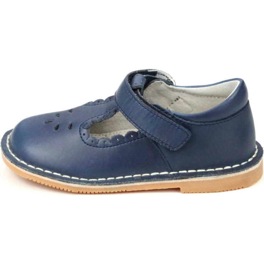 Angie Scalloped T-Strap Mary Jane