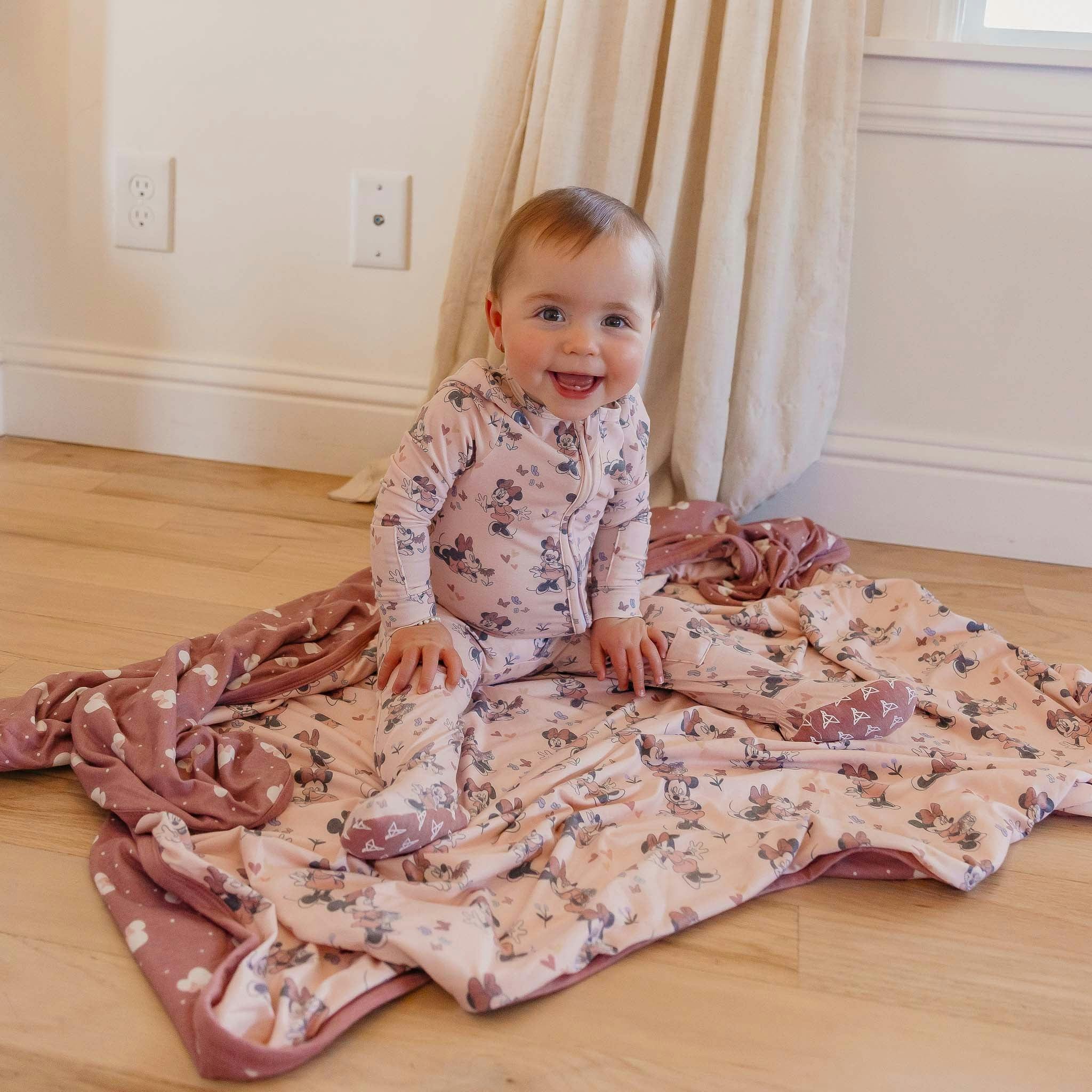 Zip-Up Footie Pajama - Minnie Mouse