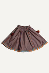 MAYA EMBROIDERED PEASANT SKIRT