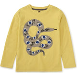Lucky Graphic Tee, Yellow