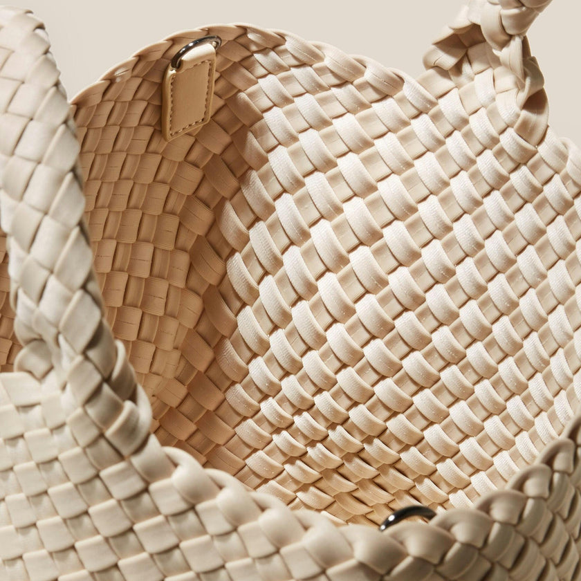 St. Barths Small Tote | Ecru