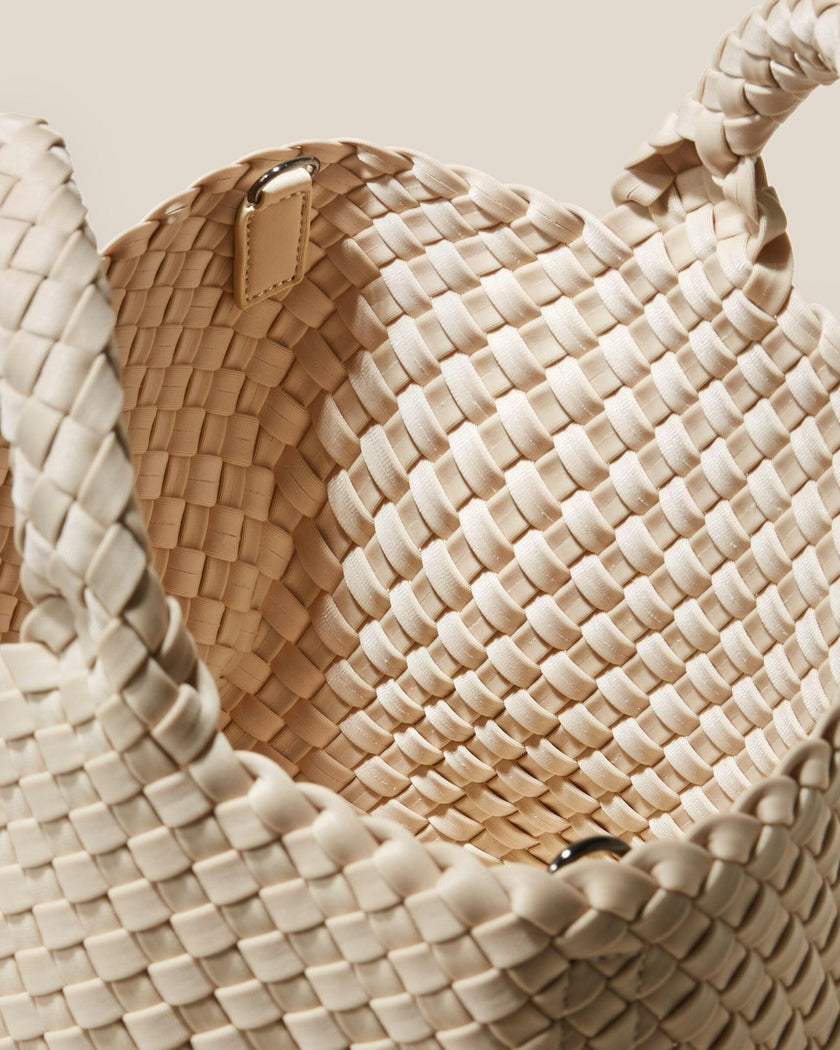 St. Barths Small Tote | Ecru