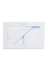 White Bubble Hooded Baby Towel