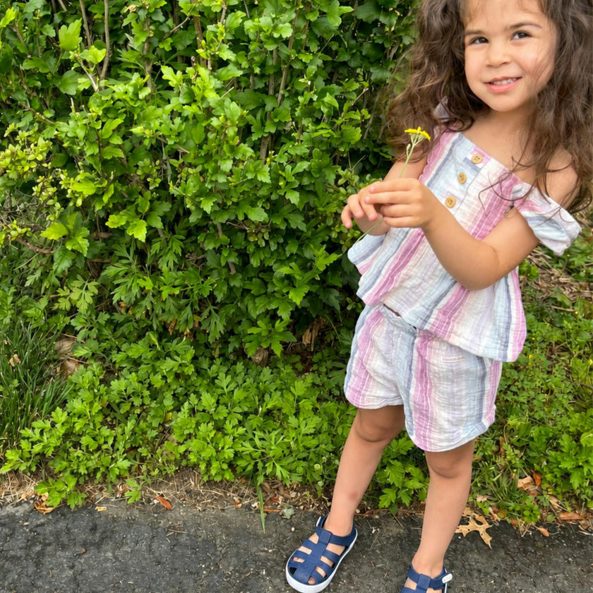 Elite Jelly Shoes in Navy