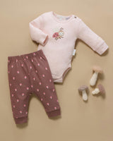 Bodysuit & Legging Set Sweet Pea Melange