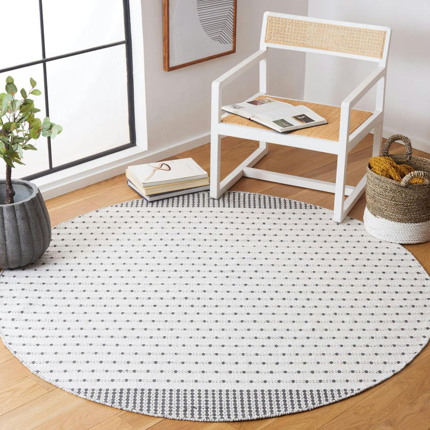 Montauk Dottie Rug, Grey