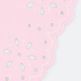 Broderie Anglaise Lace Multi Small Napkins