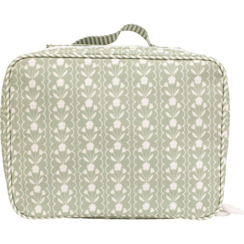 The Lunchbox in Sage Floral