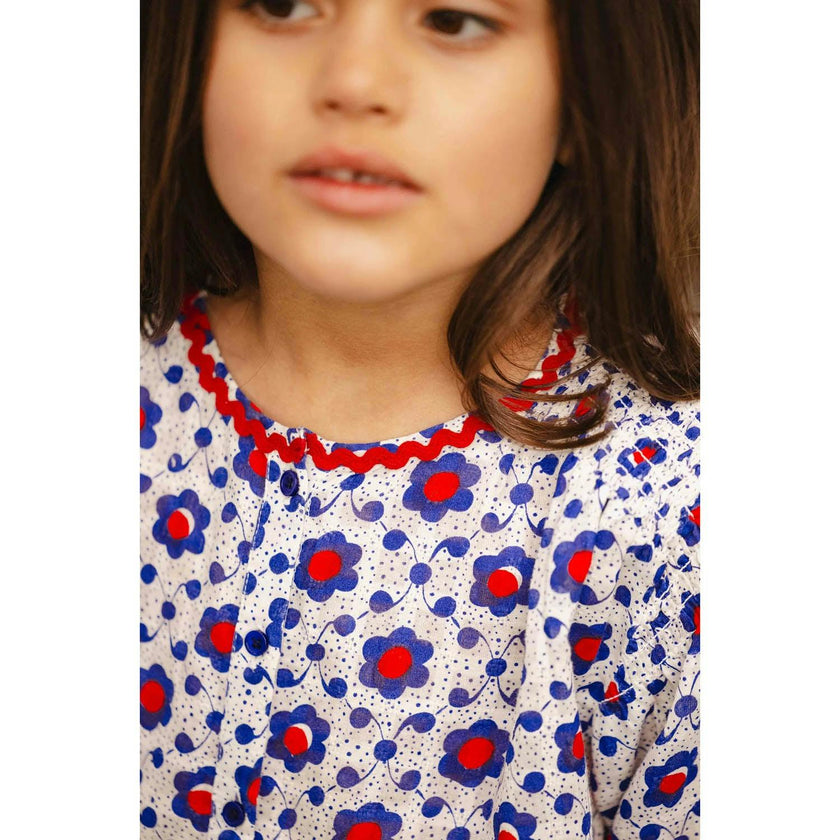 BONTON Earthenware Floriane Floral Blouse