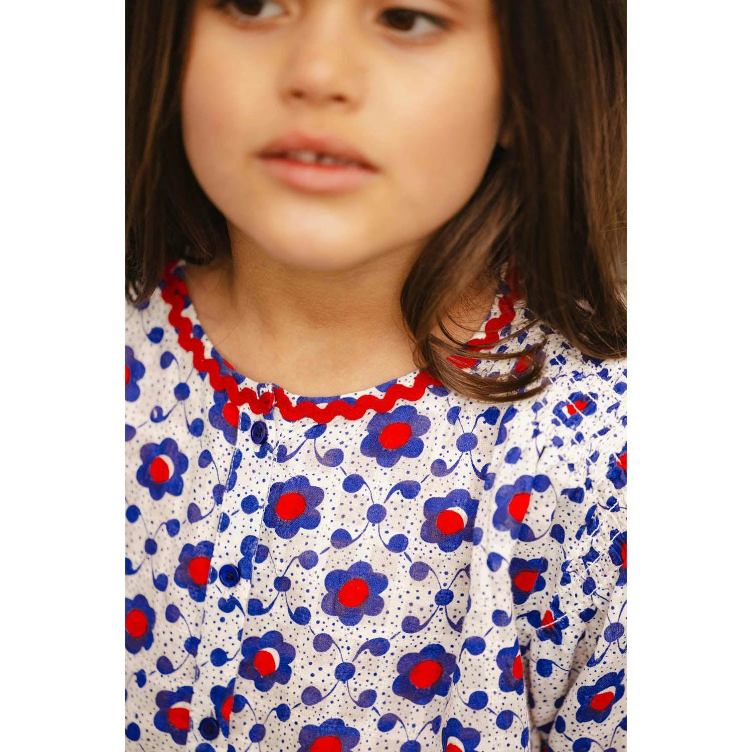 BONTON Earthenware Floriane Floral Blouse