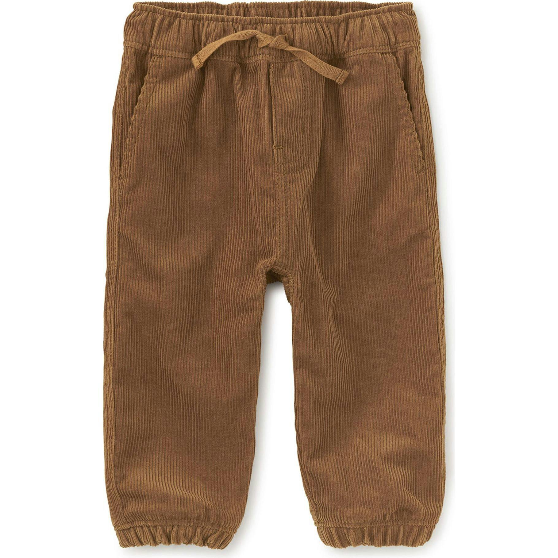 Corduroy Baby Pants, Brown