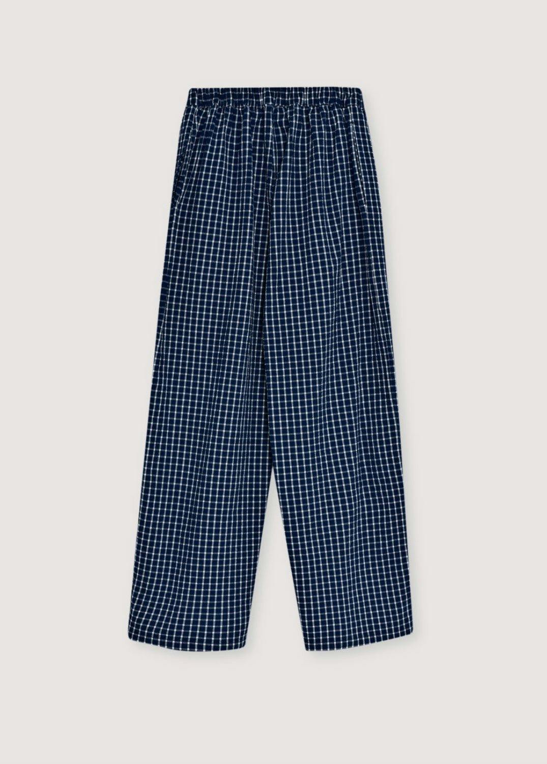 Jasmine Woman Pant Summer Midnight Checks