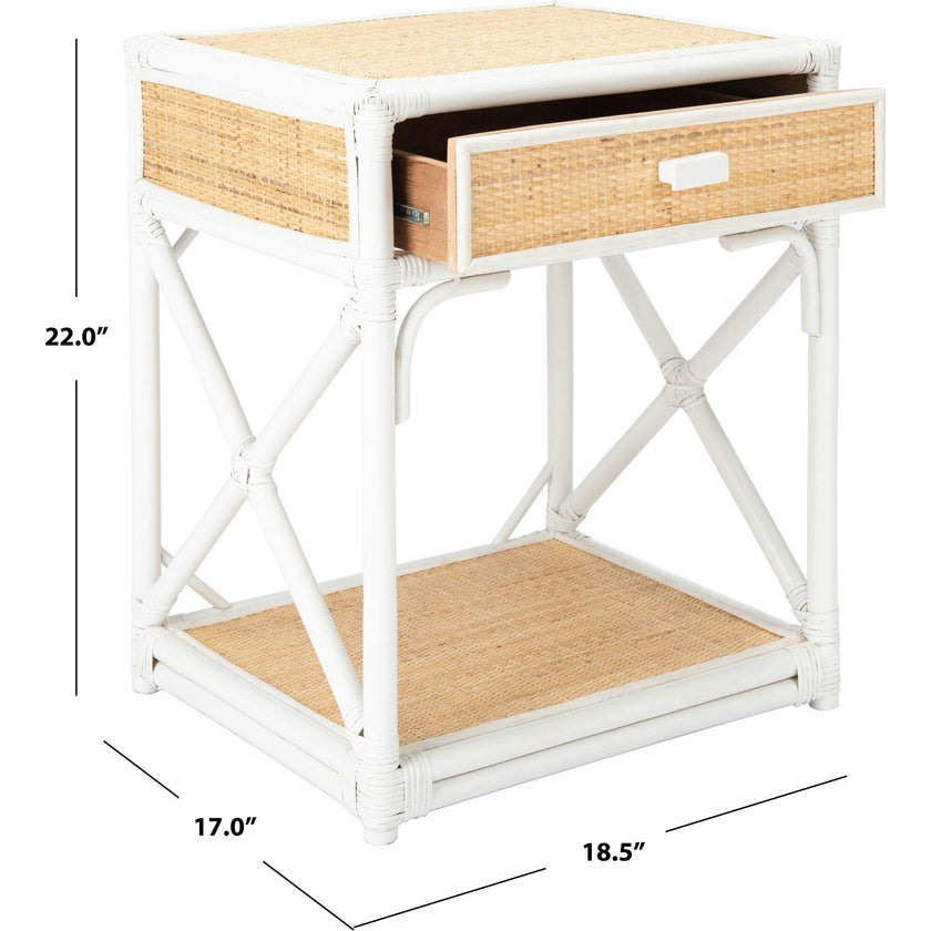 Bali 1-Drawer Nightstand