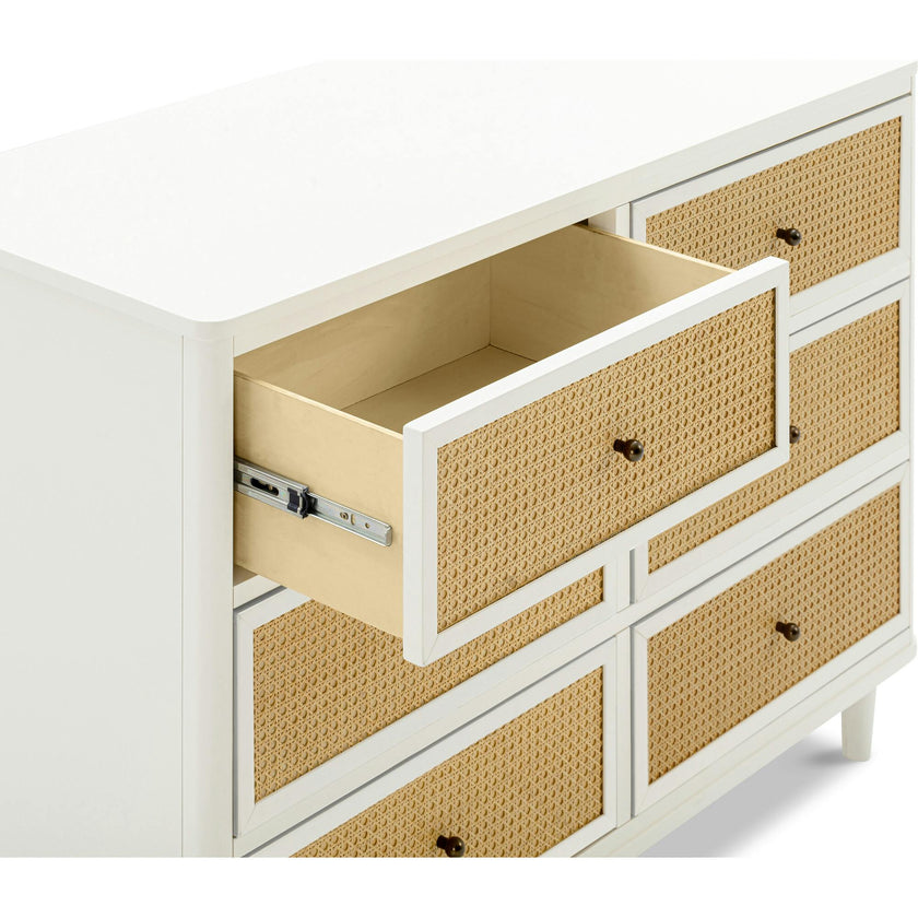 Marin with Cane 6 Drawer Dresser