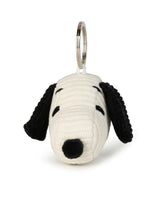 Keychain PEANUTS Snoopy Head Corduroy Cream 2''