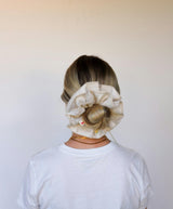 CREAM FARMERS MARKET CORSET SCRUNCHIE