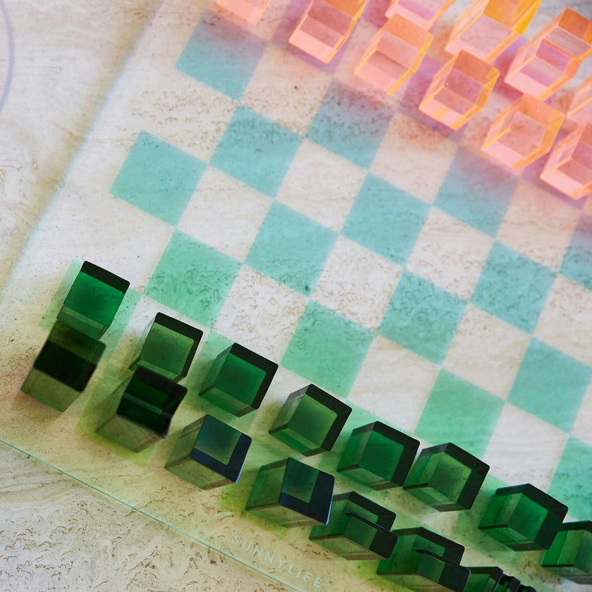 Lucite: Chess & Checkers
