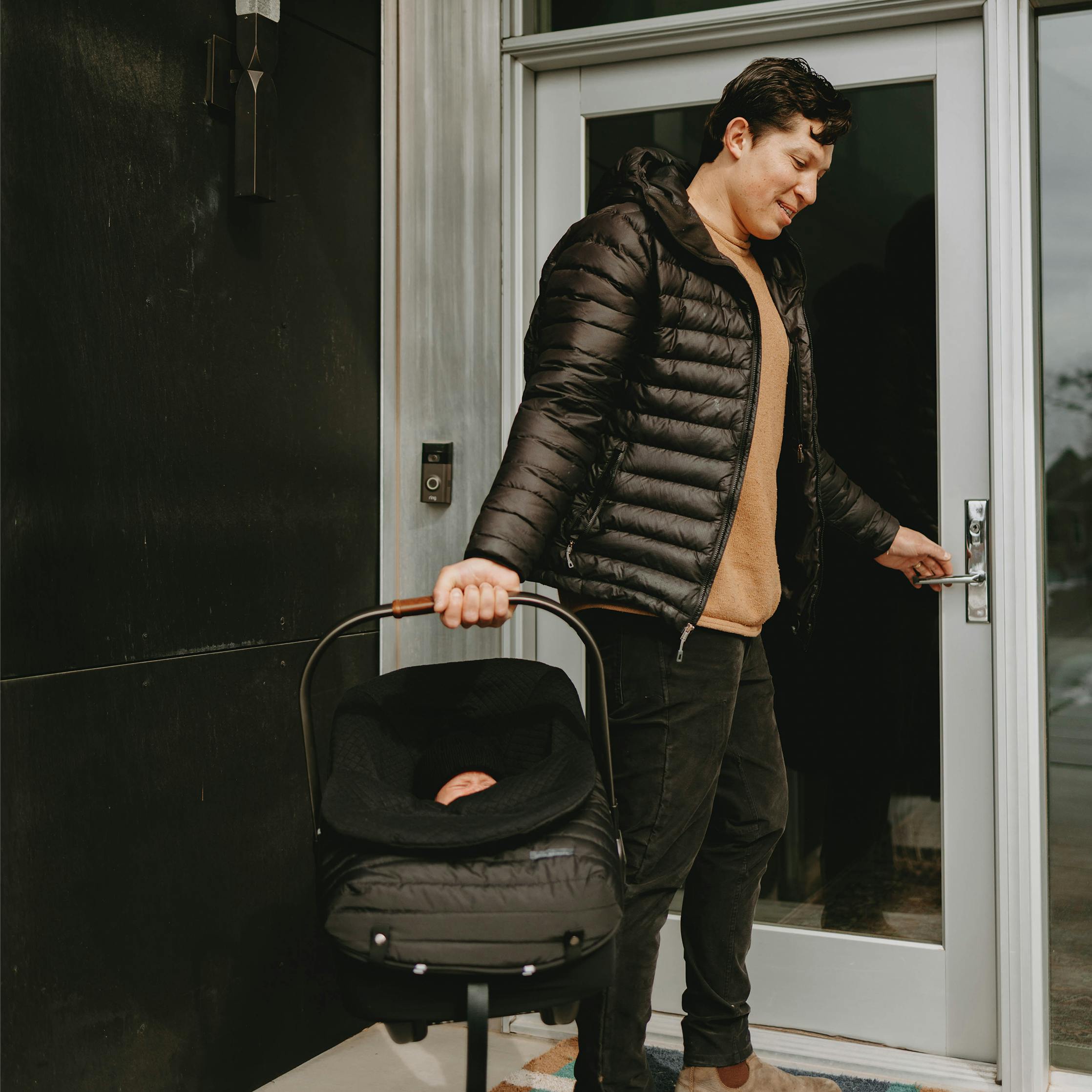 Infant Car Seat Footmuff - Black