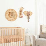 Kendi Elephant Safari Wooden Wall Decor