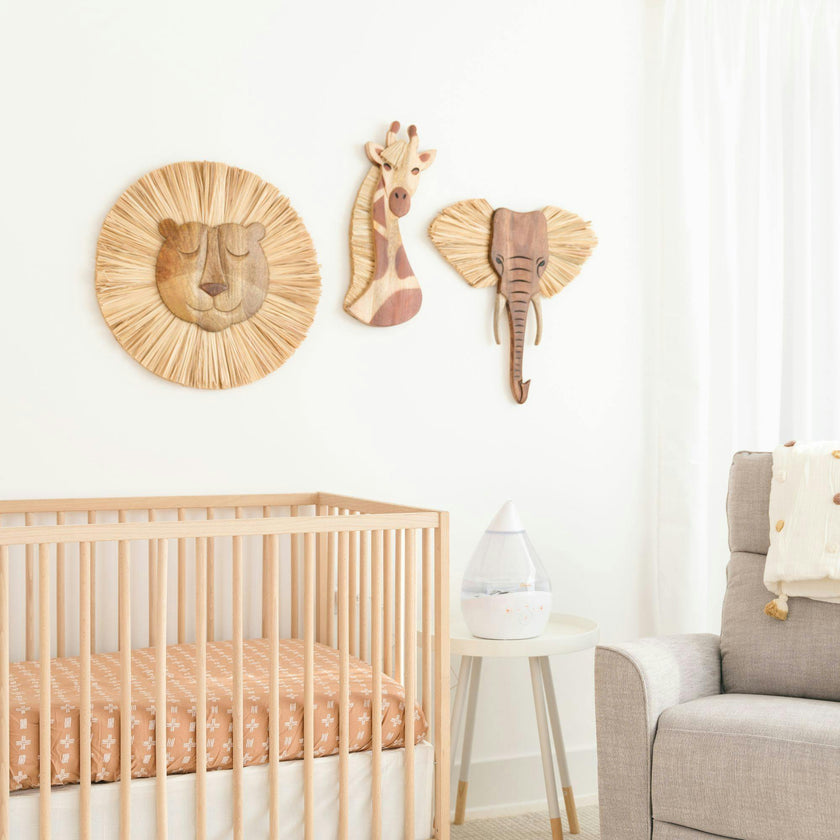 Kendi Elephant Safari Wooden Wall Decor