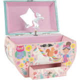 Rainbow Fairy Circular Jewelry Box