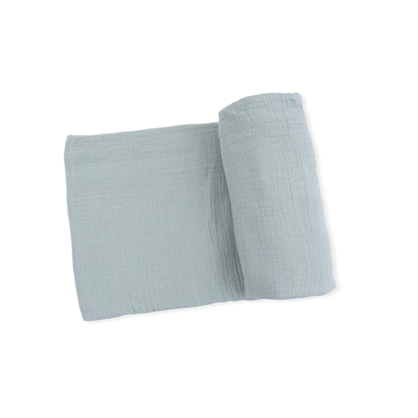 Solid Muslin Jadeite - Swaddle Blanket