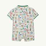 Magnetic Polo Romper