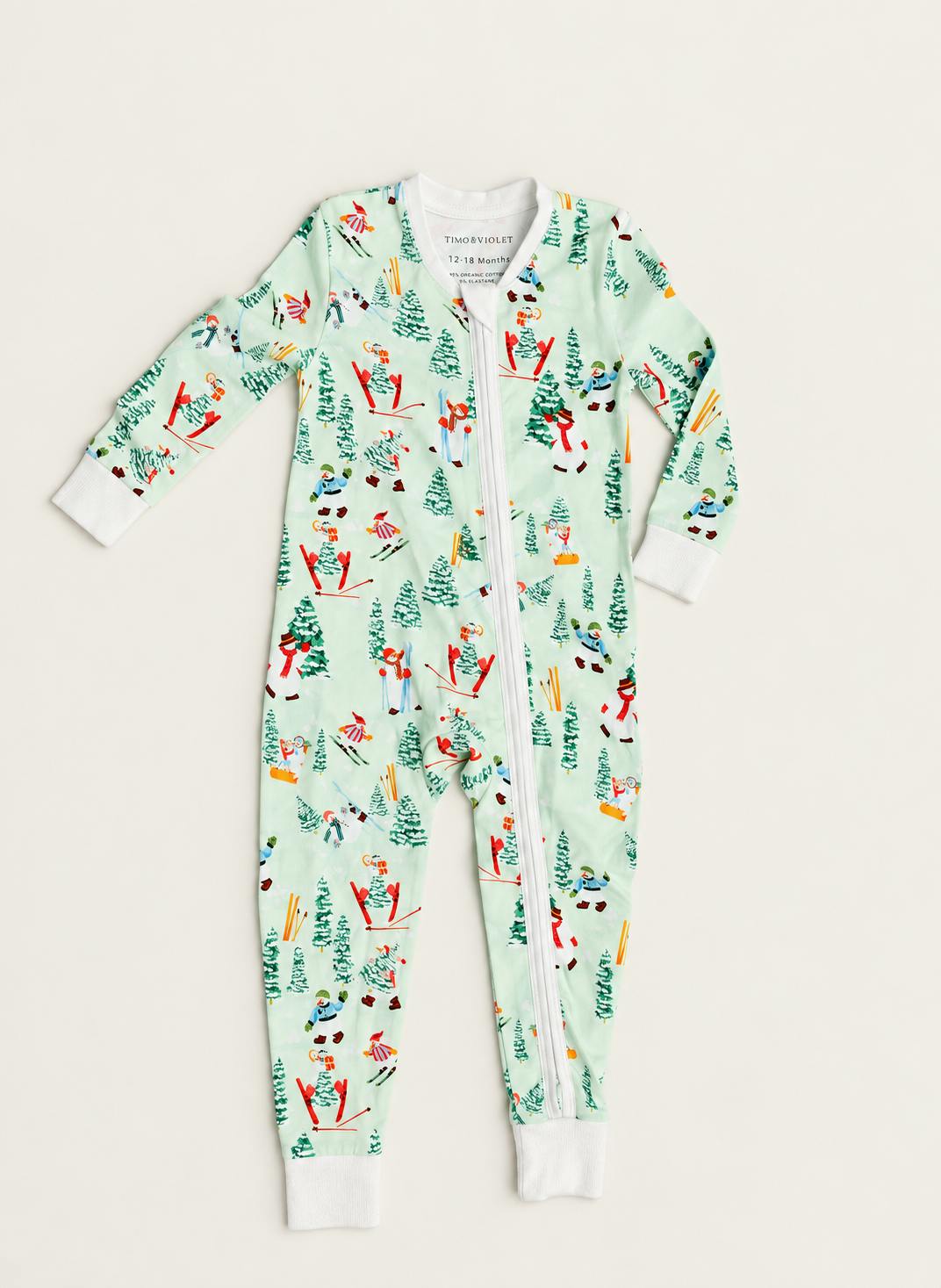 Zippered One-Piece - A Jolly Good Time