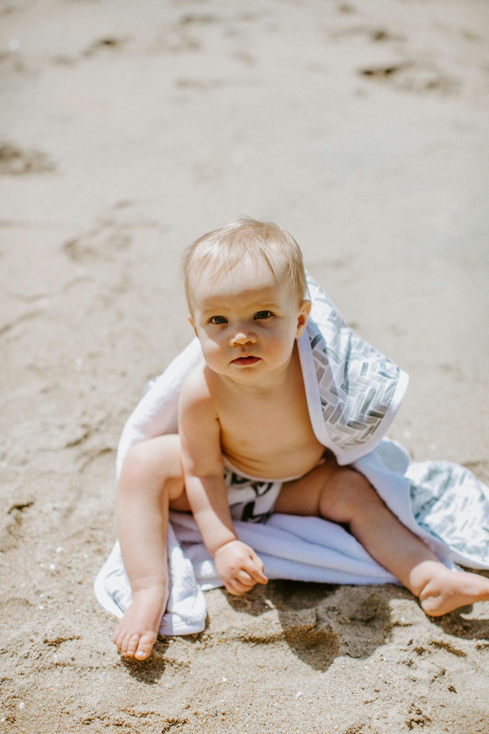 Premium Baby Knit Hooded Towel - Alta
