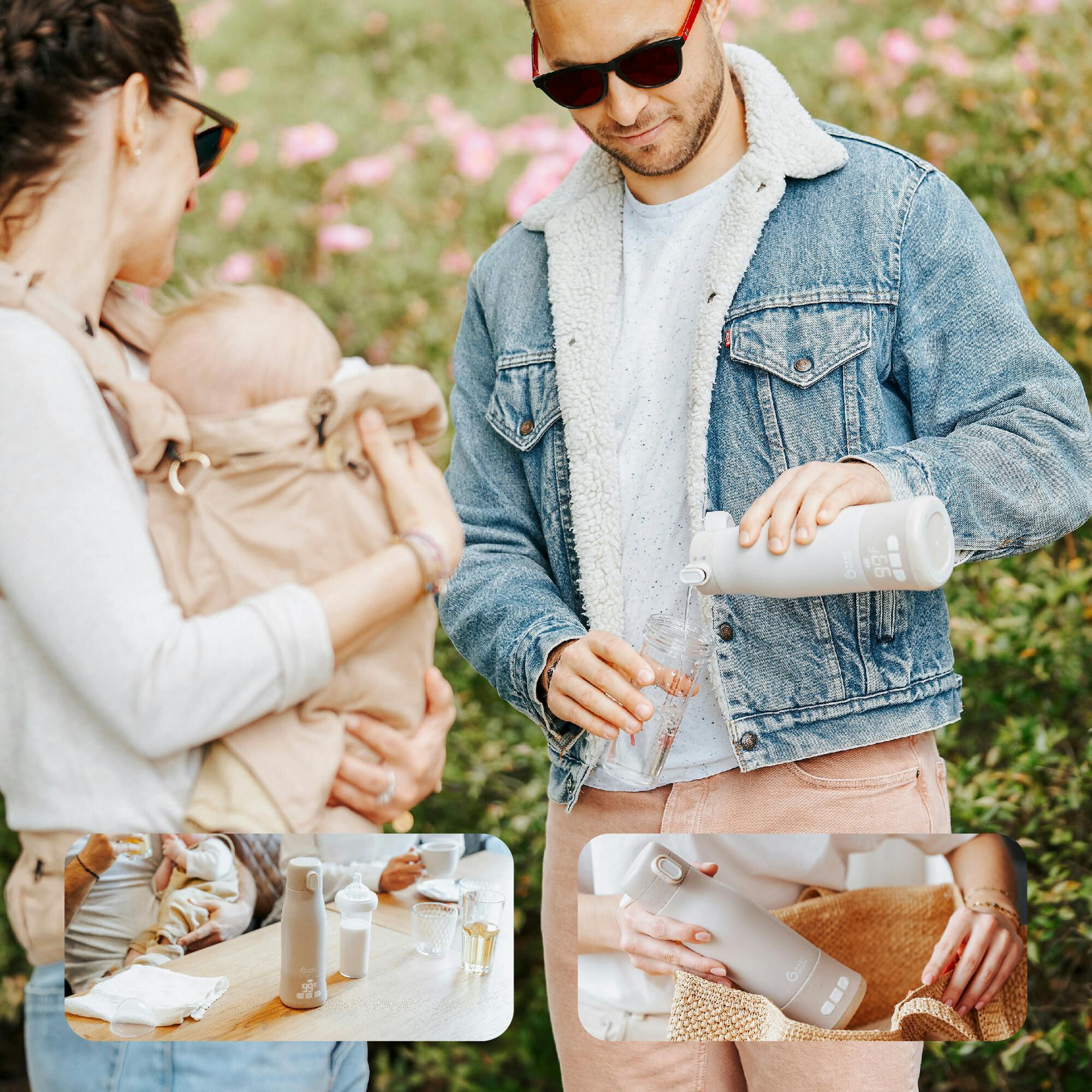 Moov & Feed Portable Bottle Warmer for Travel